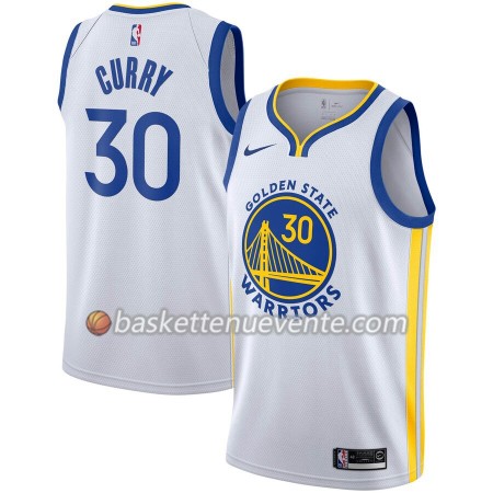 Maillot Basket Golden State Warriors Stephen Curry 30 2019-20 Nike Association Edition Swingman - Homme